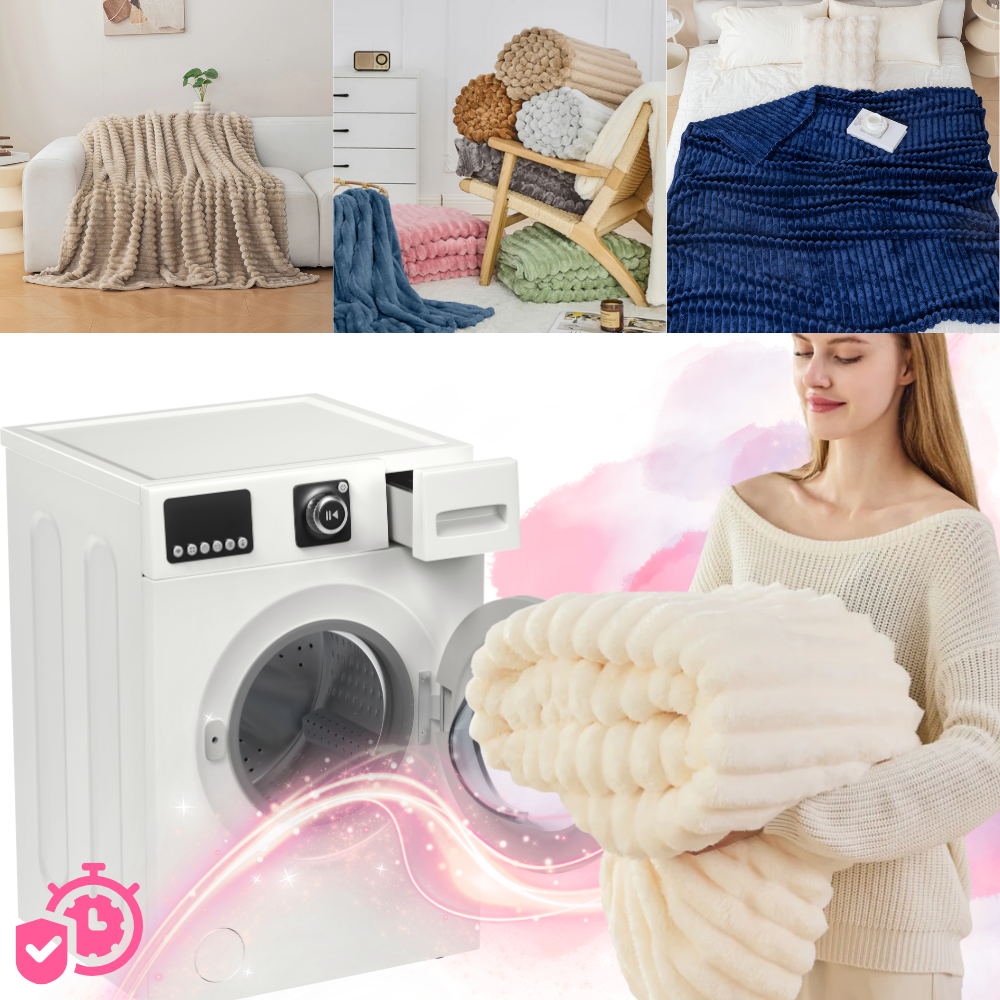 Couverture en flanelle douce et confortable