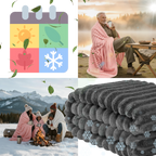 Couverture en flanelle douce et confortable