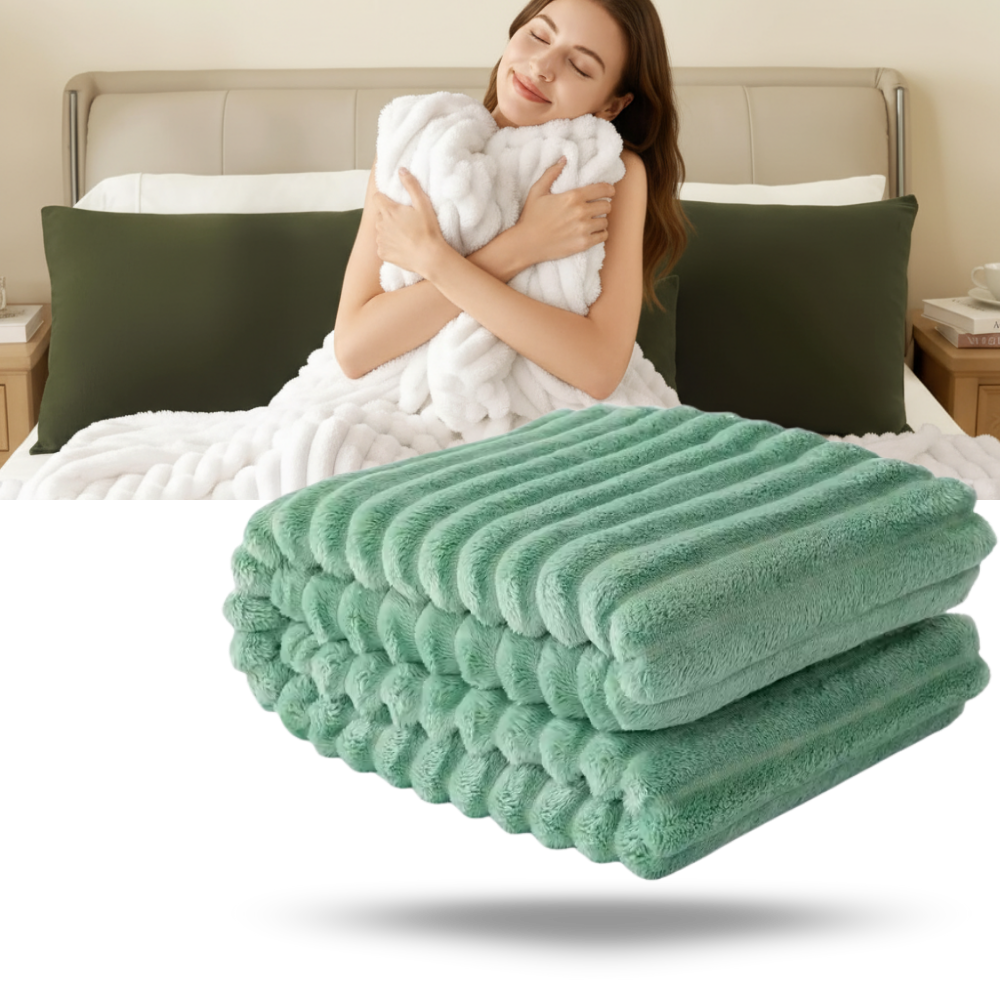 Couverture en flanelle douce et confortable