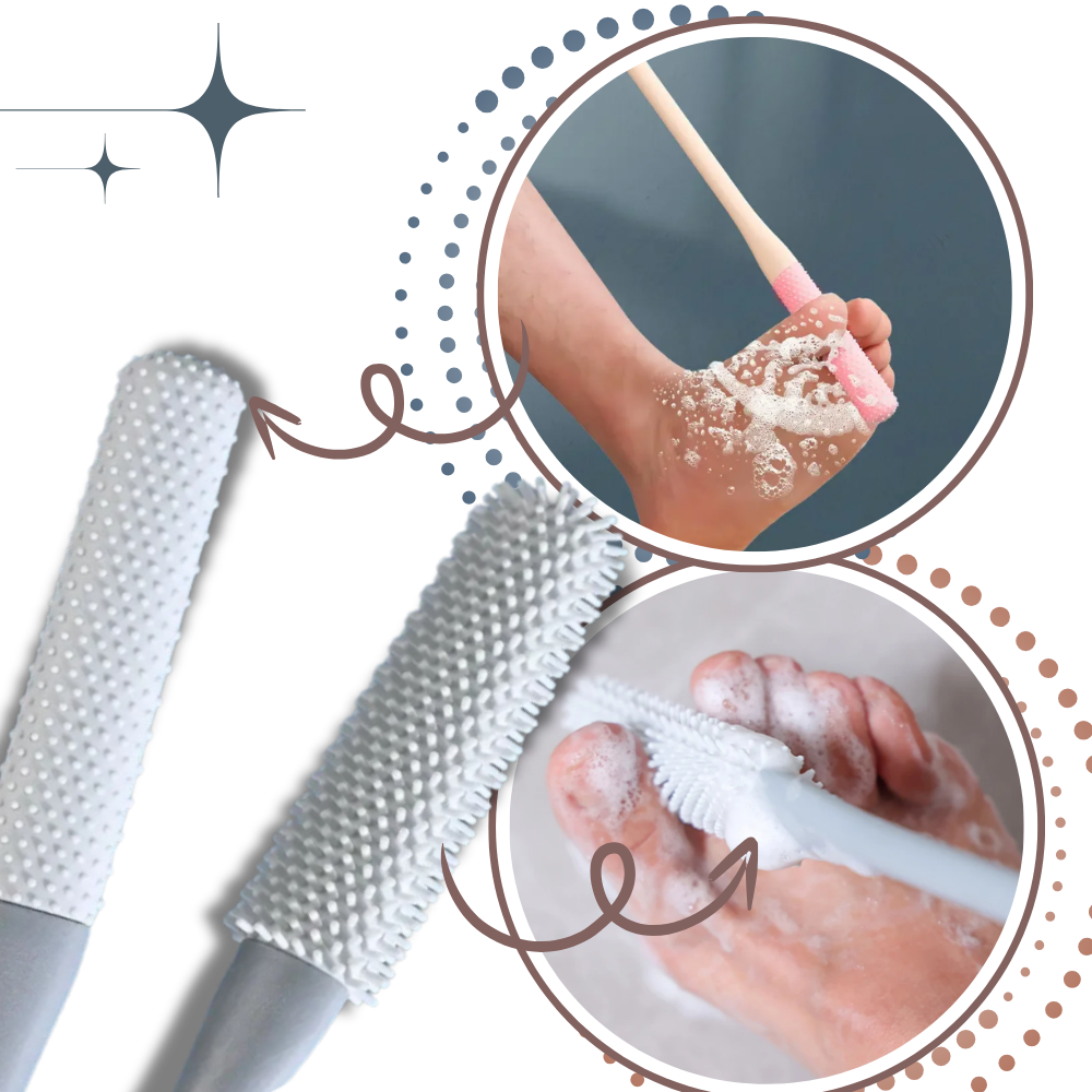 Brosse à pieds à poils souples