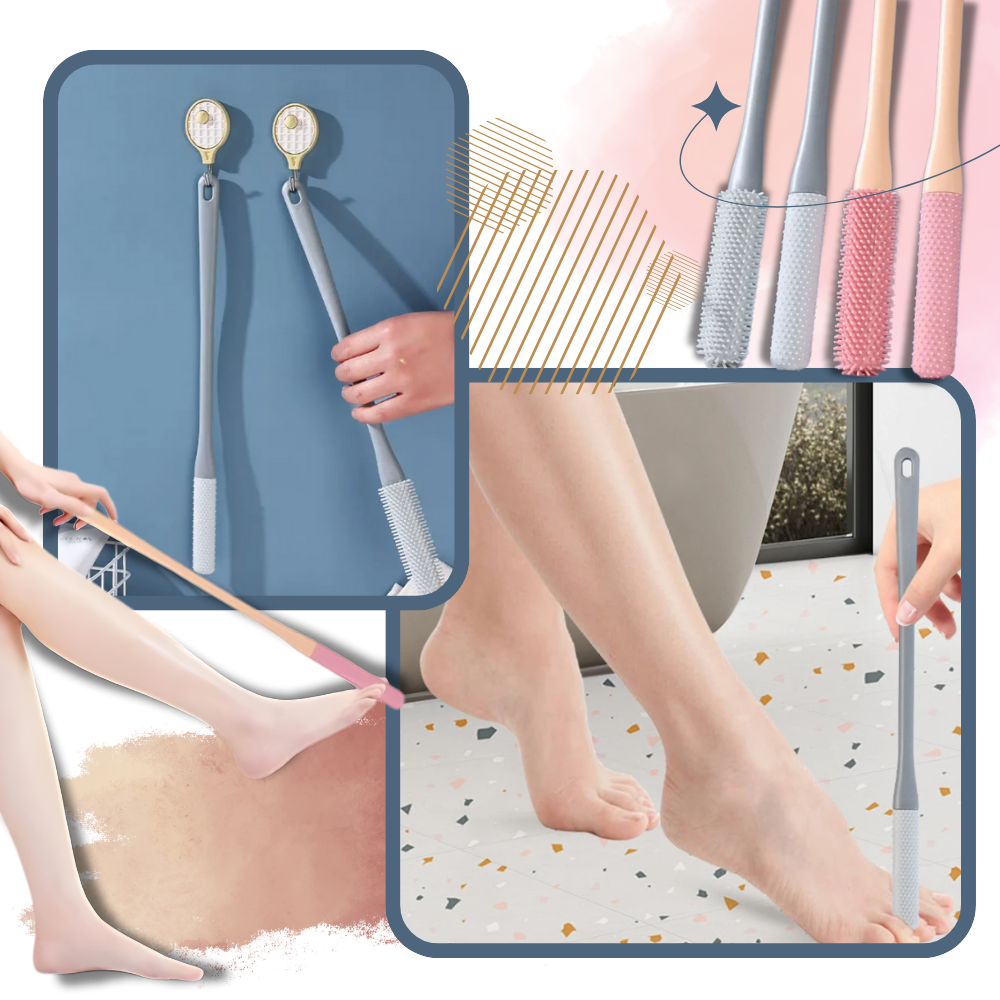 Brosse à pieds à poils souples