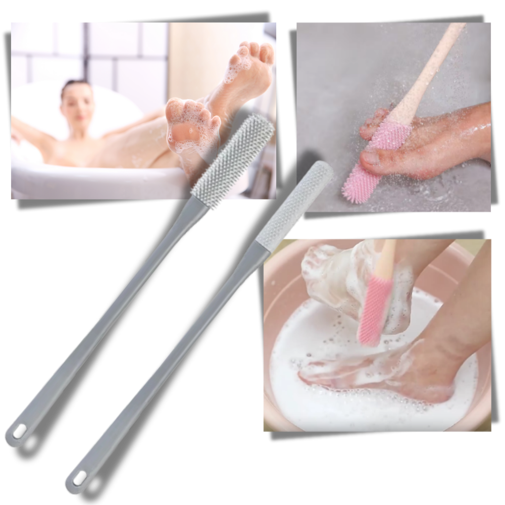 Brosse à pieds à poils souples