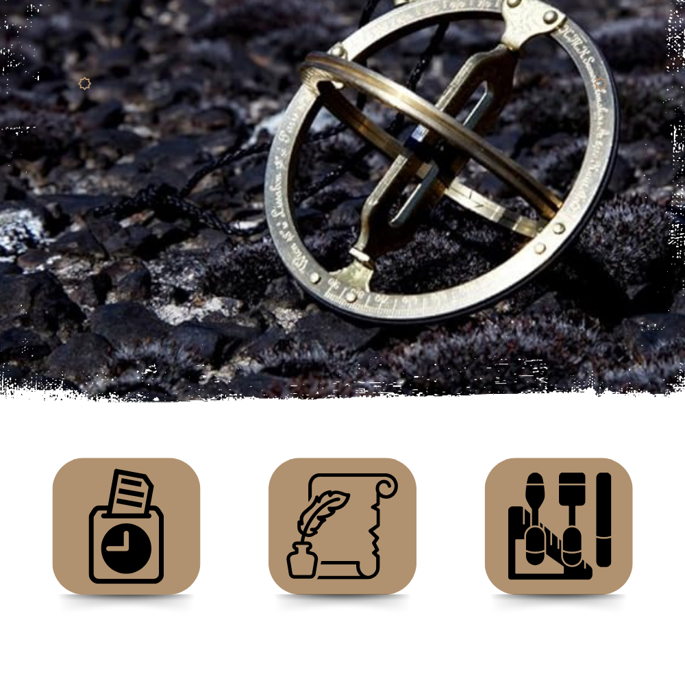 Cadran solaire de poche de précision