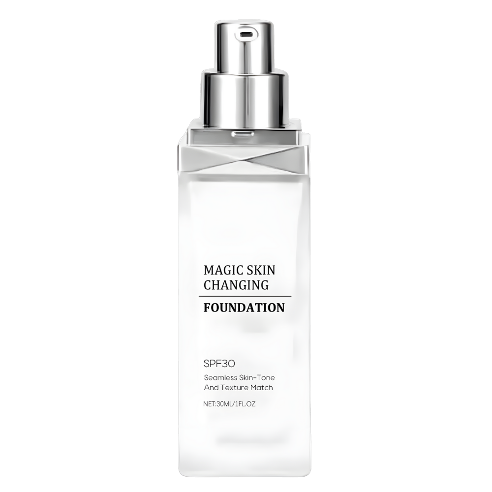 Fond de teint SPF 30 à teinte changeante