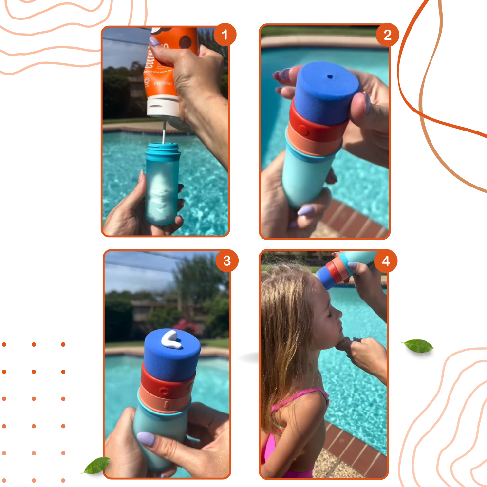 Applicateur à Embout Crème Solaire