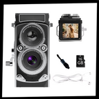 Appareil photo numérique TLR Vintage