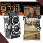 Appareil photo numérique TLR Vintage