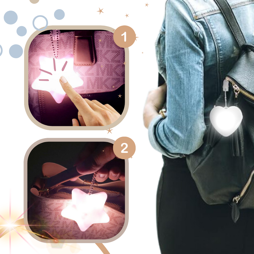 Lumière de sac à activation tactile