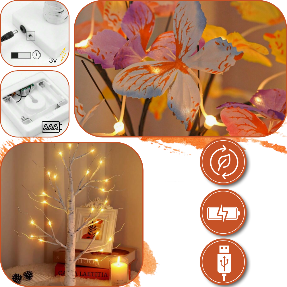 Arbre lumineux d'intérieur