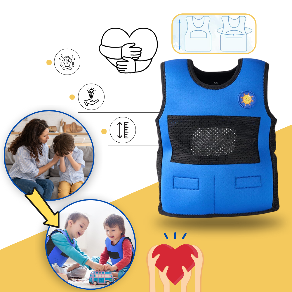 Gilet de compression sensorielle