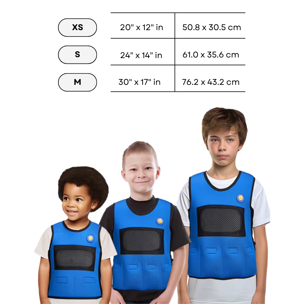 Gilet de compression sensorielle