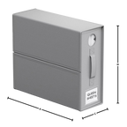 Organisateur cubique à fenêtre transparente