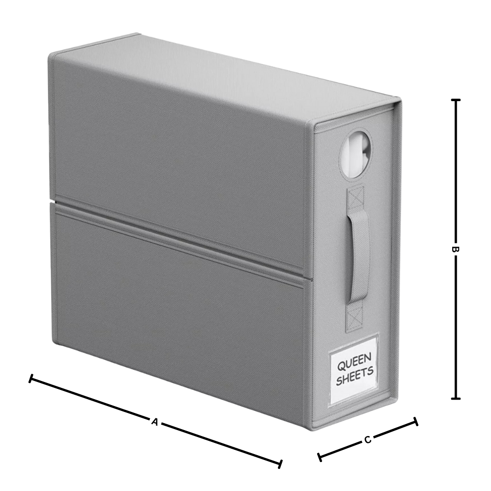 Organisateur cubique à fenêtre transparente