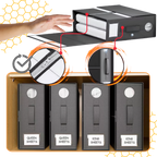 Organisateur cubique à fenêtre transparente