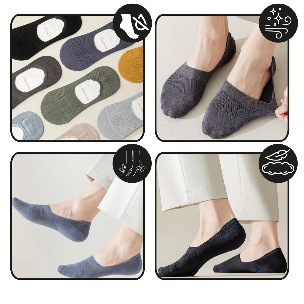 Soquettes invisibles ultra-confortables pour homme