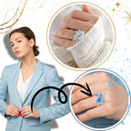 Bague artisanale unique en argent en forme de dragon