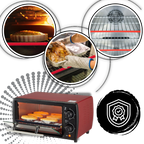 Protecteur universel de grille de four en silicone