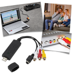 Adaptateur USB 2.0 pour la capture vidéo TV DVD VHS DVR