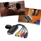 Adaptateur USB 2.0 pour la capture vidéo TV DVD VHS DVR