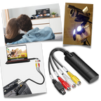 Adaptateur USB 2.0 pour la capture vidéo TV DVD VHS DVR