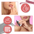 Rouge à lèvres paresseux au fini mat et velouté