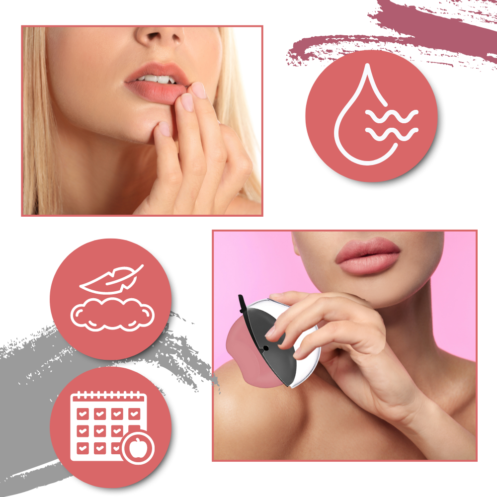 Rouge à lèvres paresseux au fini mat et velouté