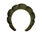 Bandeau en velours rembourré pour les soins de la peau