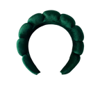 Bandeau en velours rembourré pour les soins de la peau