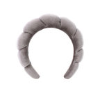 Bandeau en velours rembourré pour les soins de la peau