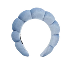 Bandeau en velours rembourré pour les soins de la peau