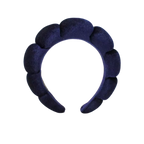 Bandeau en velours rembourré pour les soins de la peau