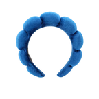 Bandeau en velours rembourré pour les soins de la peau