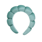 Bandeau en velours rembourré pour les soins de la peau