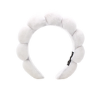 Bandeau en velours rembourré pour les soins de la peau