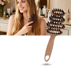 Brosse volumatrice en poils de sanglier