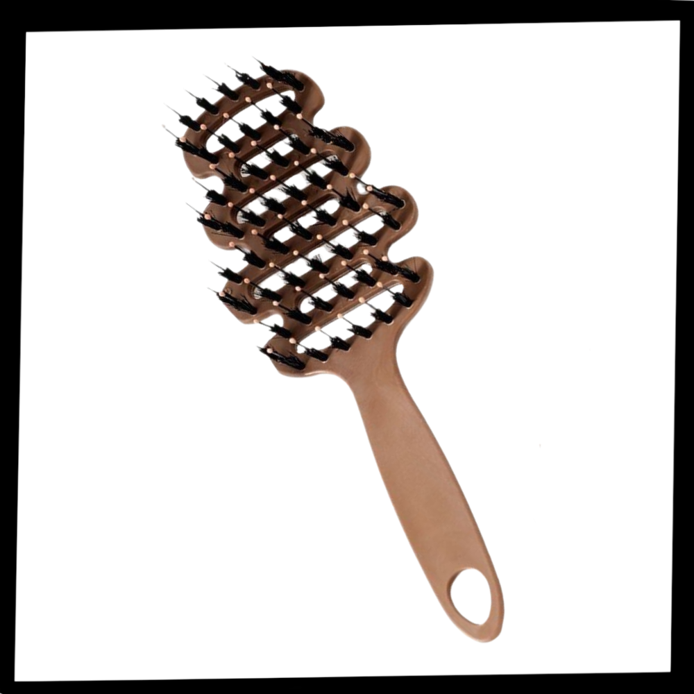 Brosse volumatrice en poils de sanglier
