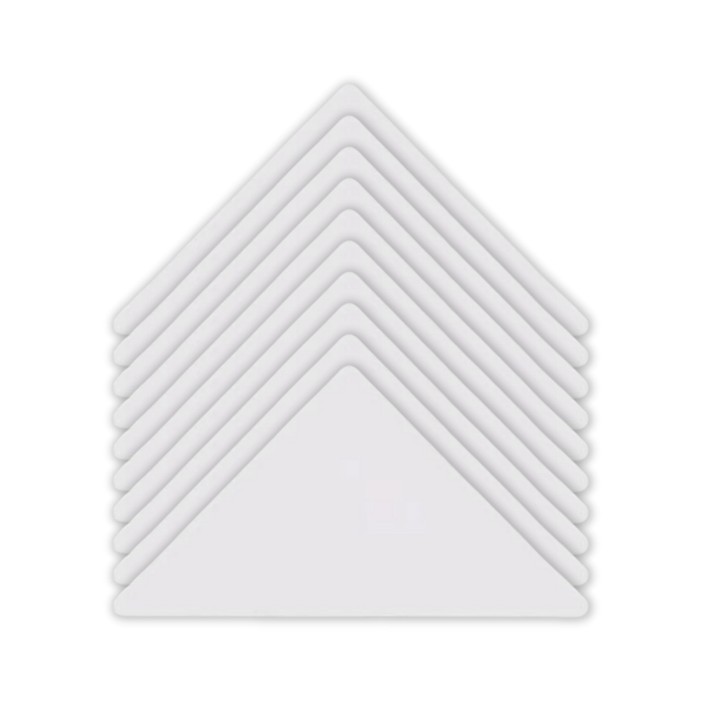 Autocollant pour col invisible et résistant au lavage