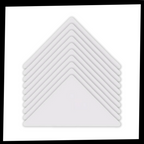 Autocollant pour col invisible et résistant au lavage