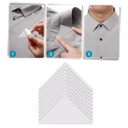 Autocollant pour col invisible et résistant au lavage