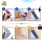 Lampes solaires étanches pour escaliers