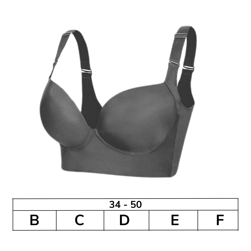 Soutien-gorge Push-Up à grandes ailes intégrées