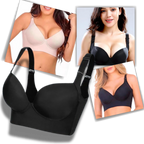 Soutien-gorge Push-Up à grandes ailes intégrées