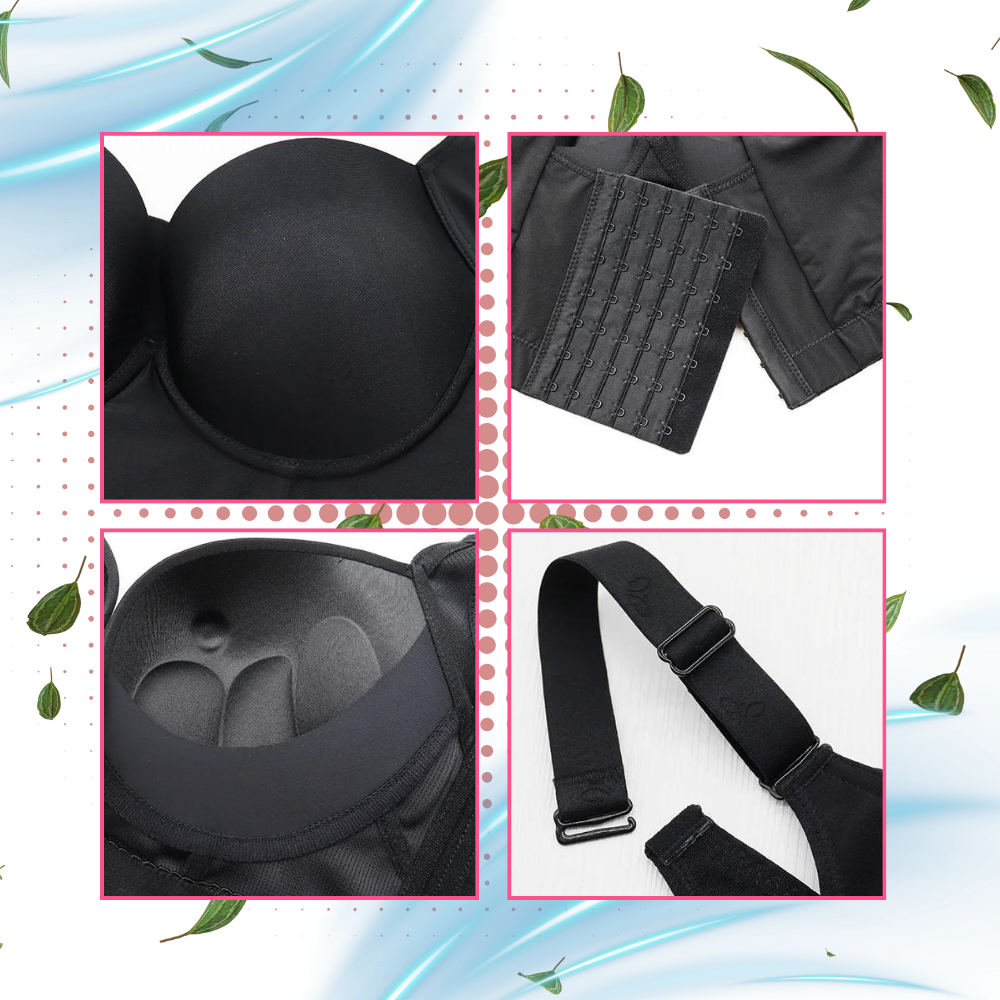 Soutien-gorge Push-Up à grandes ailes intégrées