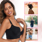 Soutien-gorge Push-Up à grandes ailes intégrées