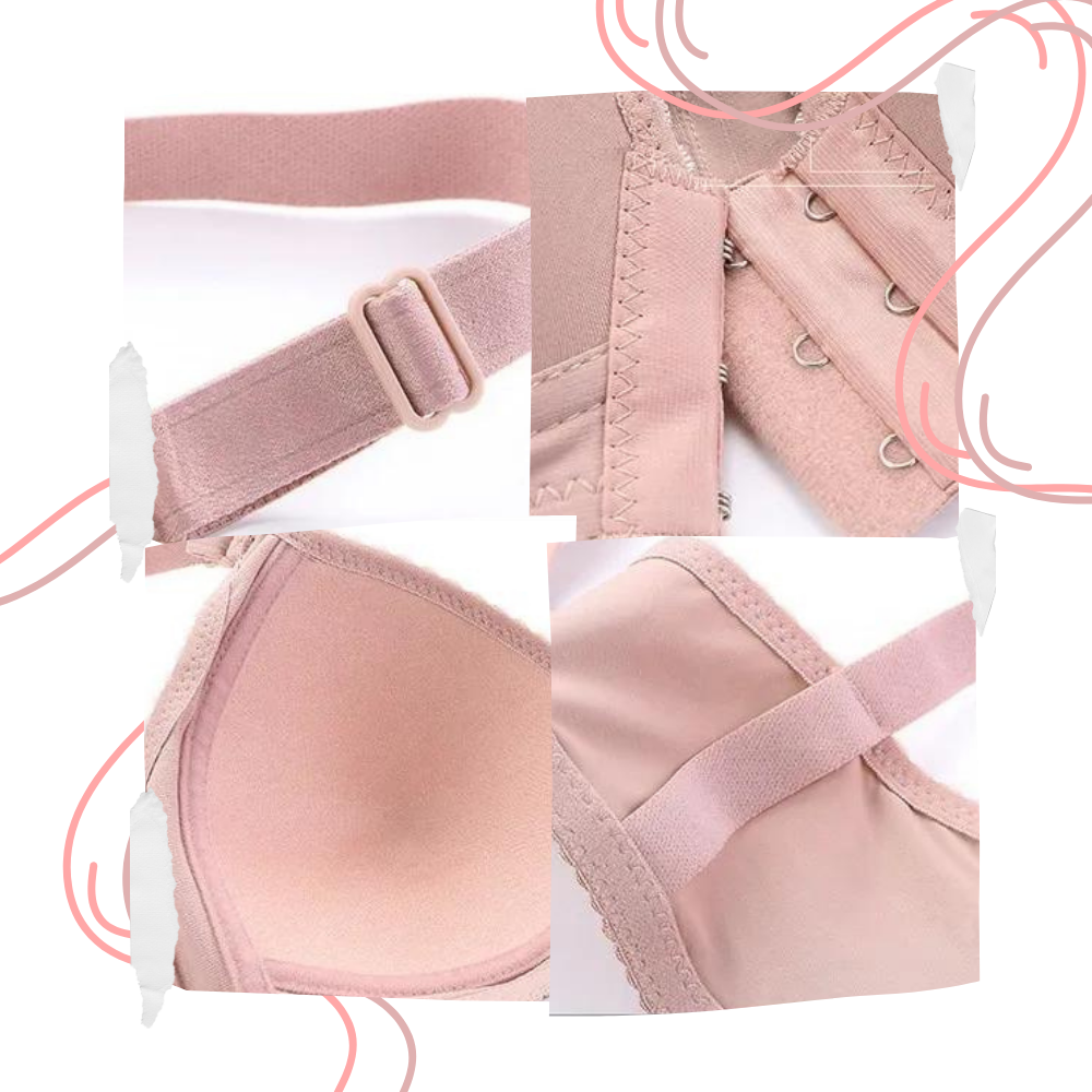 Soutien-gorge push-up grande taille sans fil