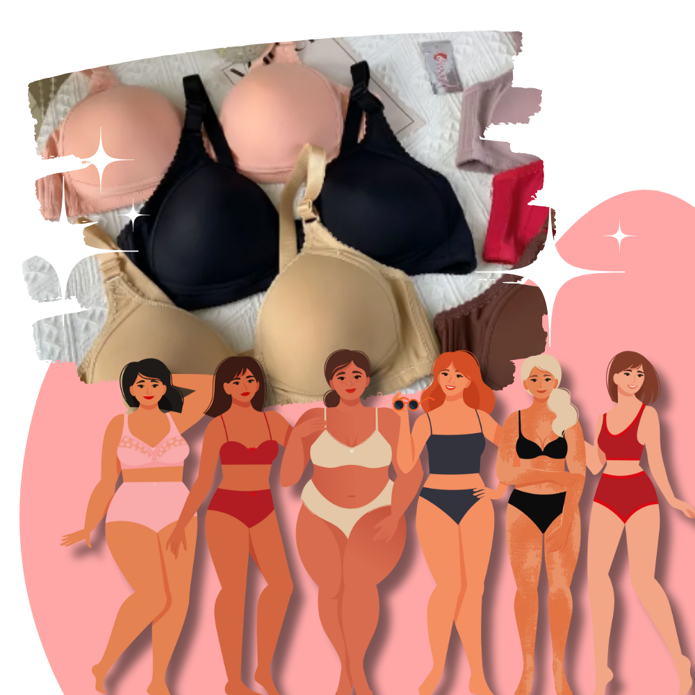 Soutien-gorge push-up grande taille sans fil